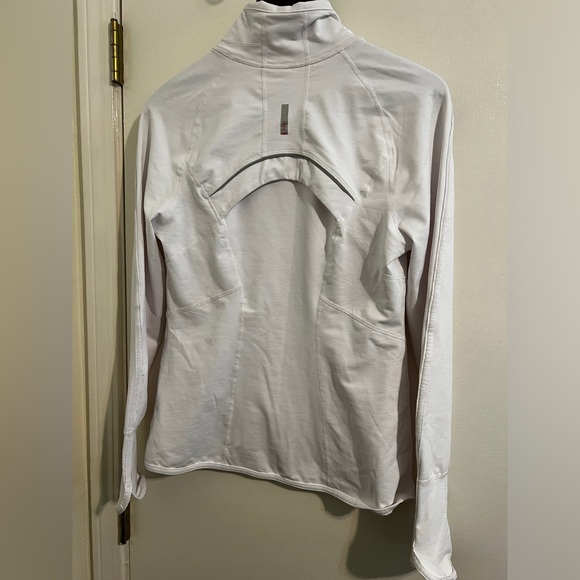 EUC Zella White Track Jacket | Size Medium - Picture 2 of 7
